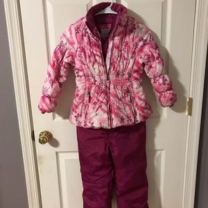 Girls Size 6 Snowsuit